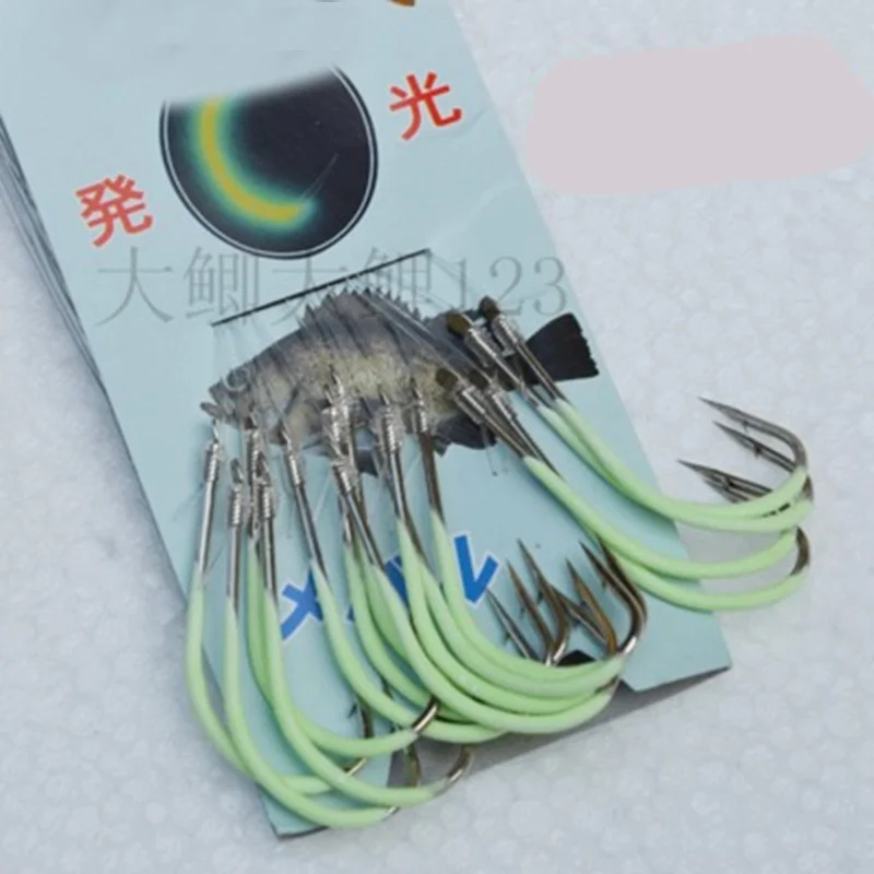 fish-fishing-lure-30pcs-pack-Luminous-Fishing-Hook-12-18-Barbed-Hooks-Pesca-Tackle-Accessories-High