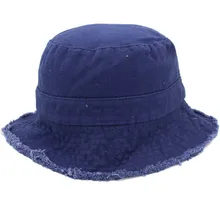 Джинсы ведро шляпа хлопок шапки для рыбака Мужчины Женщины наружный летний уличный танцор хип-хопа хлопок Панама город шляпа 10 видов цветов