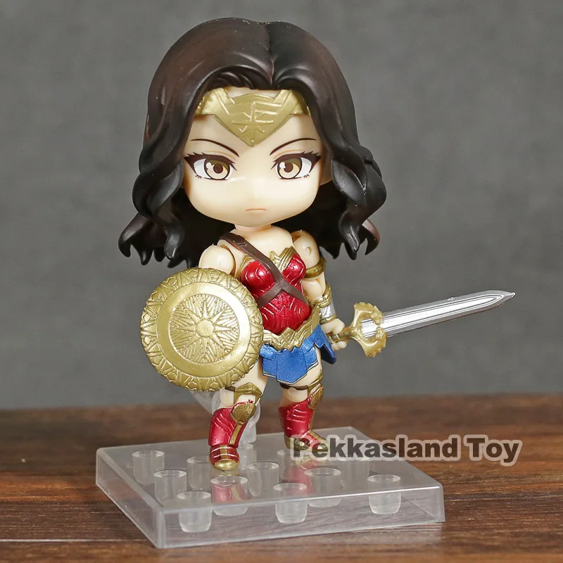Wonder Woman: Hero's Edition DC Nendoroid 818 ПВХ фигурку Коллекционная модель игрушки