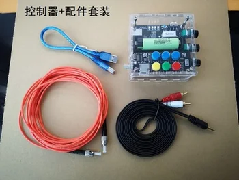 

Tesla coil controller fiber arc extinguishing finished product DRSSTC dedicated three mode TF card AUX input