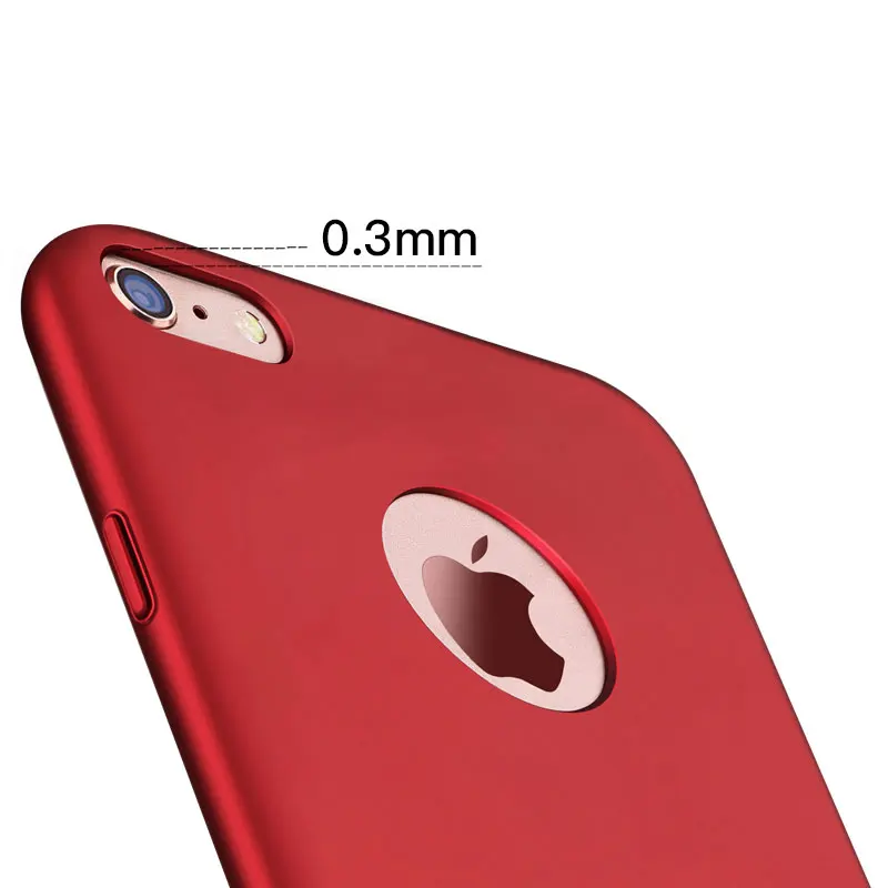 Ascromy Shell Hard Plastic PC Ultra Thin Full Protective Cover Case for Apple iPhone 6 S 6S Plus 7 8 X 5 5S SE Phone Accessories (6)
