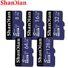 ShanDian новая карта micro sd 32 Гб 64 Гб 128 ГБ TF карта 16 ГБ 8 ГБ карта памяти TF внешний диск для камера смартфона