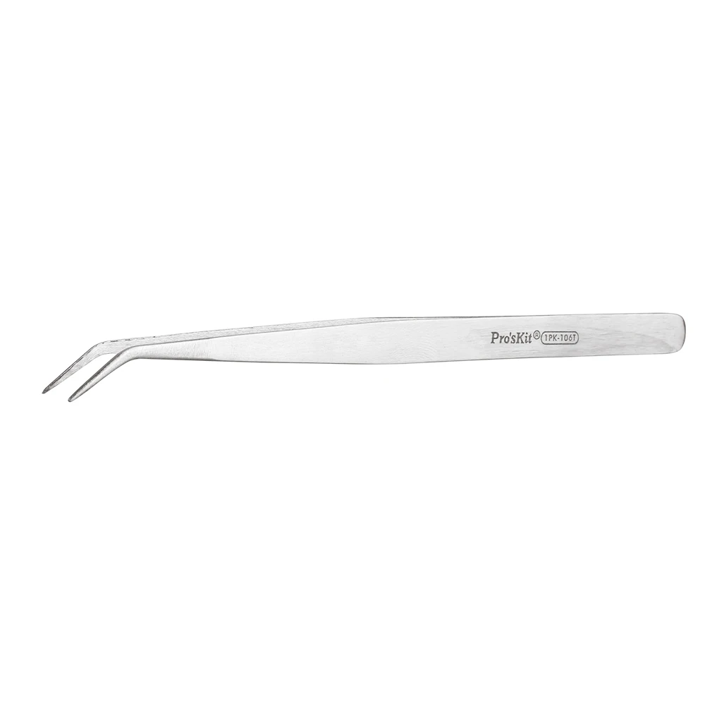 Пинцет из нержавеющей стали с отверстием для ручки 1PK 106T|tweezer stainless|tweezers longtweezers