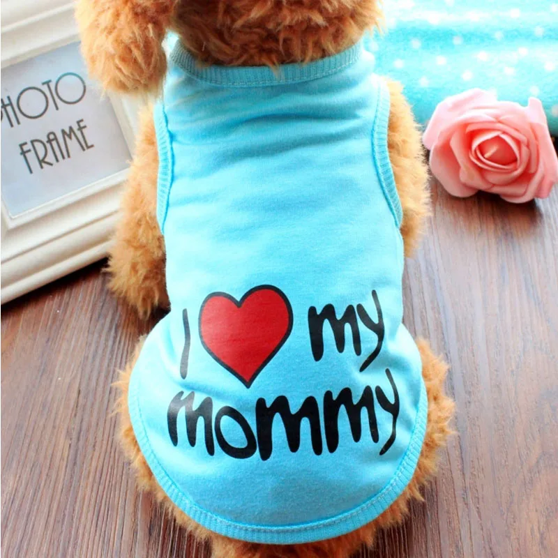 Buy Summer Dog Clothes Pet T shirt Puppy Soft Cotton