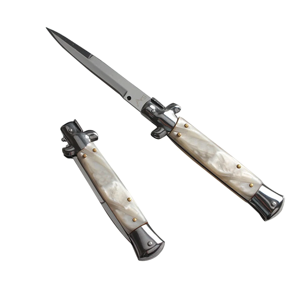 PDR инструменты складной нож из нержавеющей стали Открытый Портативный складной нож походные охотничьи ножи для выживания+ сумка