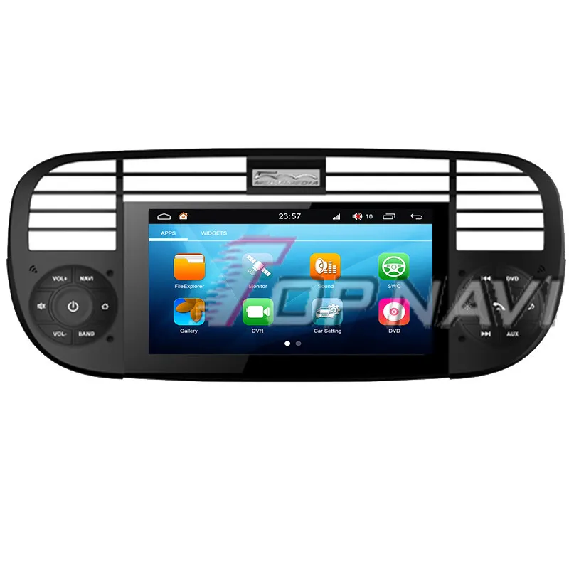 Cheap Topnavi 6.2" S200 Octa Core Android 8.0 Car DVD Multimedia Player Radio for Fiat F500 Stereo Radio GPS Navigation 2 Din Video 1
