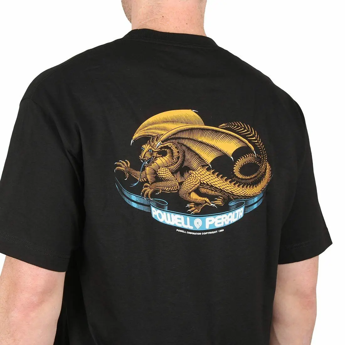 

Powell Peralta Oval Dragon S/S T-Shirt - Black T Shirt Discount 100 % Cotton T Shirt For Men'S Fashion T Shirt Brand