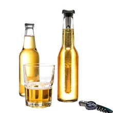 Нержавеющая сталь ледяная палочка для охлаждения вина охладитель пива напиток замороженная палочка Инструменты в бутылке пиво замораживание Pourer