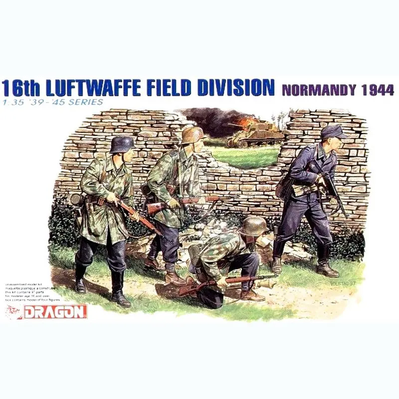 

DRAGON 6084 1/35 16th Luftwaffe Field Division (Normandy 1944) - Scale model Kit