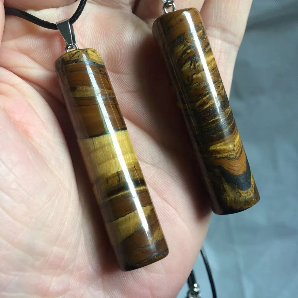 

tiger eye necklace pendant natural stone pendant for man for woman wholesale !