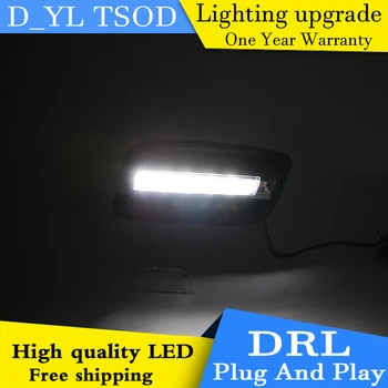 

D_YL car styling For Nissan TEANA LED DRL For TEANA High brightness guide LED DRL led fog lamps daytime running light A style