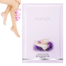 1 упак. Лаванда отшелушивающий скраб ремонт маска для ног отбеливание и омоложение удаления мертвой кожи каблуки маска-пилинг для ног TSLM2