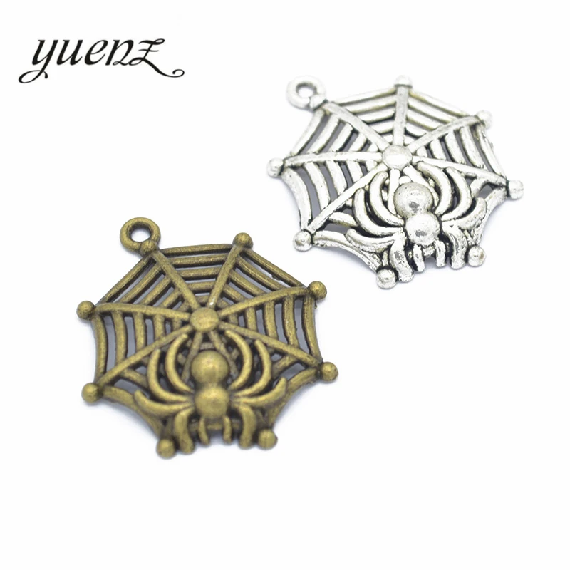 YuenZ 5 шт. паутина Подвески тибетские серебряные Бронзовые антикварные