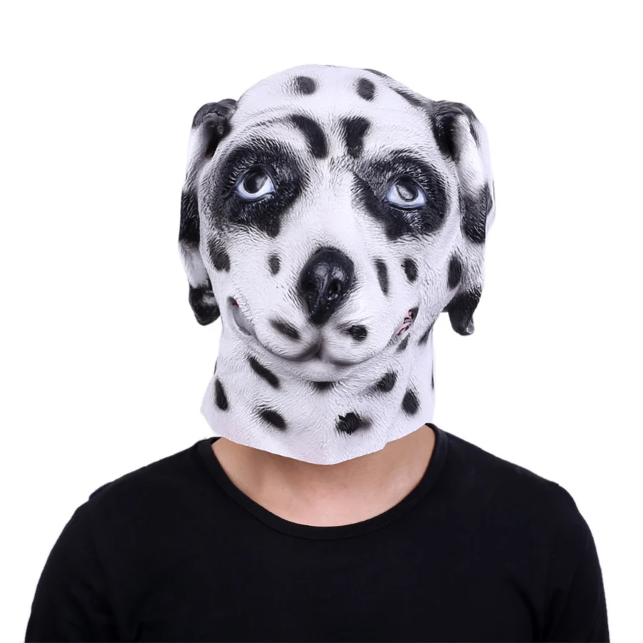 Halloween Dog Latex Mask Novelty Costume Party Fancy Dress Animal Masks