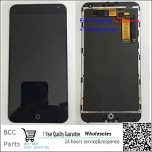 Beste qualität für meizu meilan note 1 lcd display + touch screen mit rahmen 100% original digitizer assembly ersatz auf lager