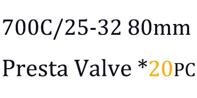 1*5 шт 10 шт 20 шт 80 мм Presta клапан для велосипеда внутренняя труба резиновая внутренняя велосипедная шина для шоссейных гонок карбоновые колеса 700C/18-25 - Цвет: Синий