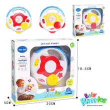 Яркий Начинает захватить погремушка детей Детские игрушки ручной барабан бить музыка детства обучающие обучения Развивающие погремушки