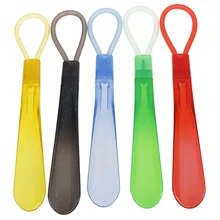 1 шт. пластиковые профессиональные женские мужские туфли рога 30 см в форме ложки Pull Shoehorn