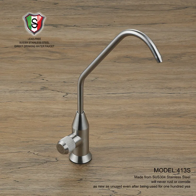 Viborg Sus304 Stainless Steel Kitchen Filtered Drinking Water Filter Tap Faucet Purifier Filtration Reverse Osmosis Systems Tap