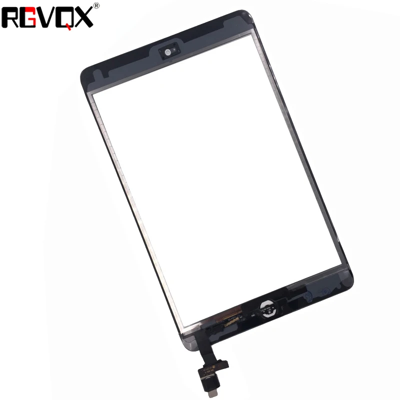 Для iPad Mini 1 A1432 A1454 A1455 Mini 2 A1489 A1490 A1491 mini1 mini2 сенсорный экран TP IC с домашней кнопкой клей