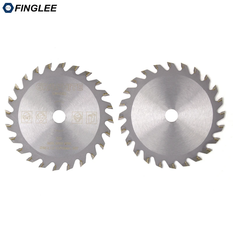 FINGLEE 1Pc 85mm TCT Woodworking Mini Circular Saw Blade Acrylic Plastic Cutting Blade General Purpose for Wood