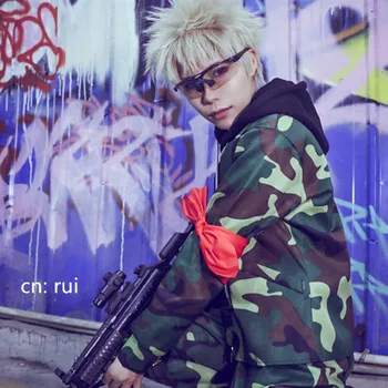 

[Customized] 2018 Anime Boku no Hero Academia All Menber Camouflage Clothing Cosplay Costume Any Size Halloween Free Shipping