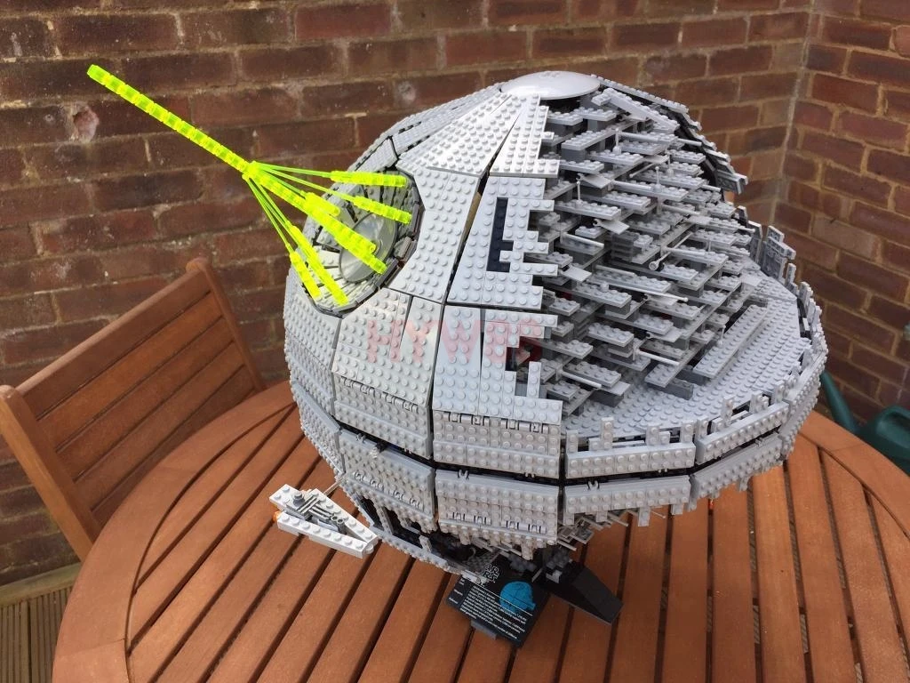 LP 05026 3449 шт UCS Star Wars Death 2 II Модель Строительный комплект набор блоков кирпичные