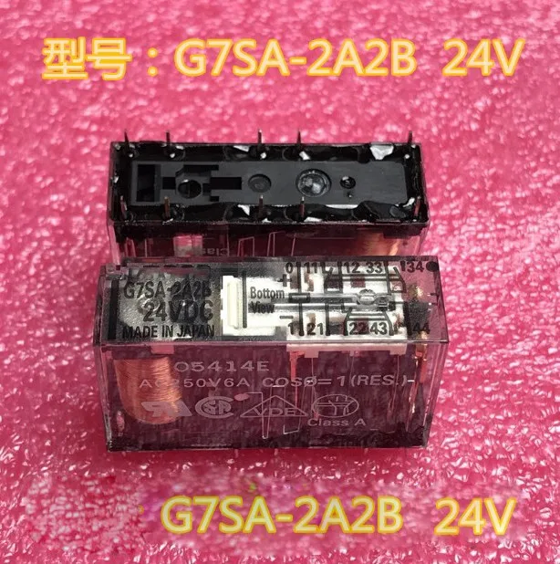Новое реле G7SA-2A2B 24VDC G7SA-2A2B-24VDC AC250V 6A 10pin | Обустройство дома