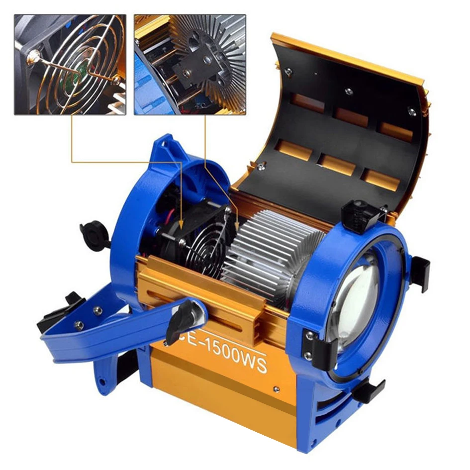 ALUMOTECH-Wireless-Remote-Bi-color-150W-LED-Fresnel-Spotlight-For-Video-Studio-Cemera-Lighting(2)