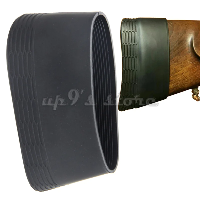 

Hunting Tactical 114mm Silicone Rubber Slip-on Rifle Shotgun Recoil Butt Pad Buttpads Small