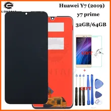 AAA Quality LCD For Huawei Y7 Prime 2019 DUB-L21 LCD Display Touch Screen Digitizer Assembly For Y7 2019 DUB-LX3 DUB-L23 DUB-LX1 набор даббингов hareline trout ice dub