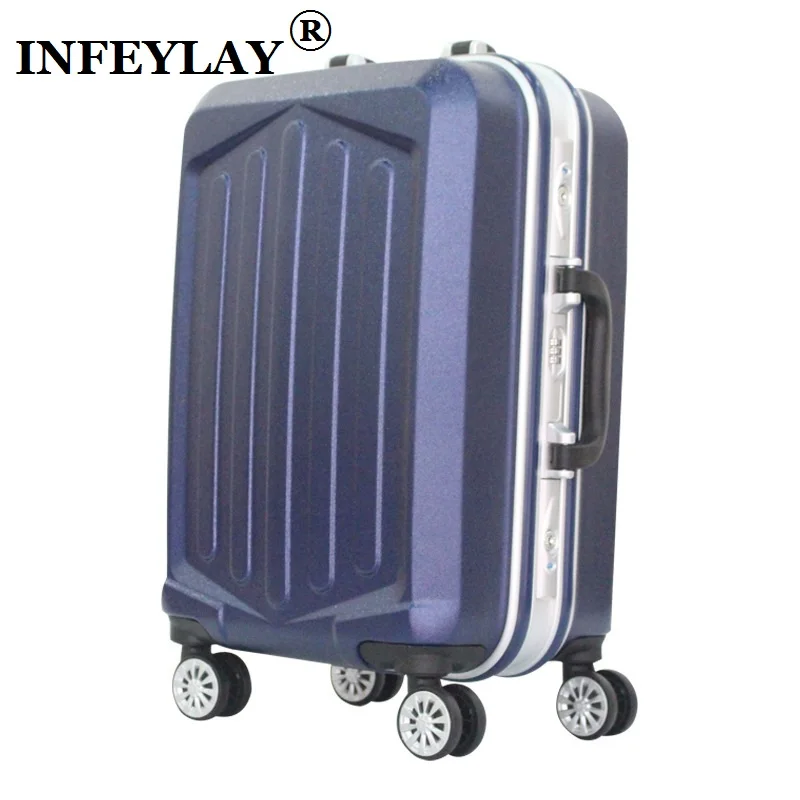 20/24 inches Aluminum alloy frame trolley case PC Travel luggage