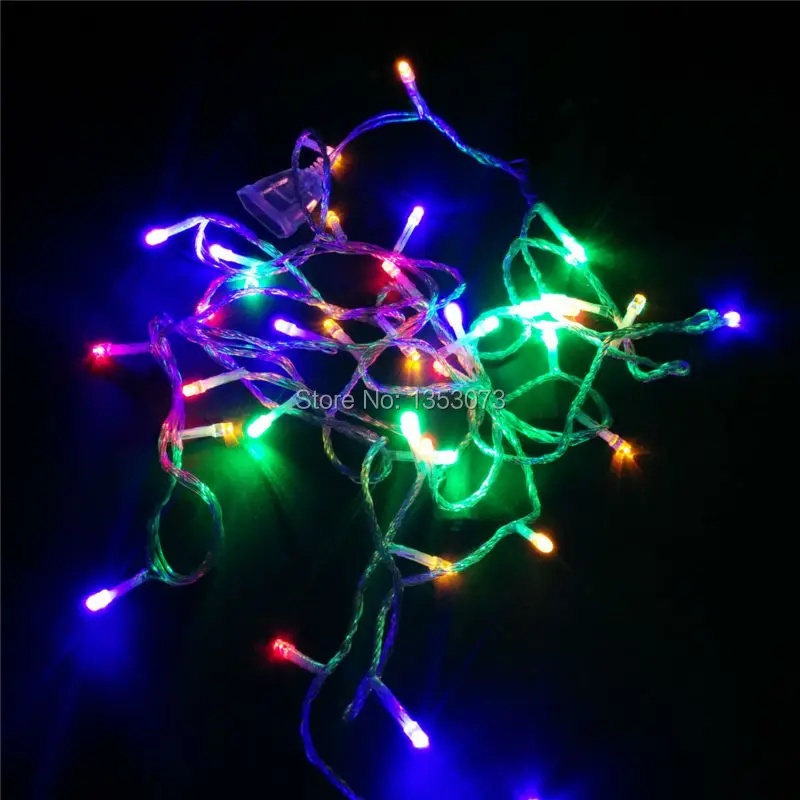 Colorful 10M 100leds Beautiful Home LED String Light 220V 110V Decoration Lamps - rgb lighting