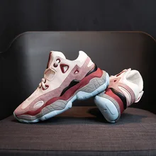 JINBEILEE 2019 Spring New Net Red Walking Sports Shoes Women's Breathable Increased Wild Casual Platform Women's Shoes JINBEILEE 2019 Spring New Net Red Walking Sports Shoes Women's Breathable Increased Wild Casual Platform Women's Shoes