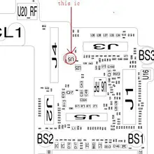 10 шт./лот для iphone 5C U5 6pin микросхема 6pin hk post