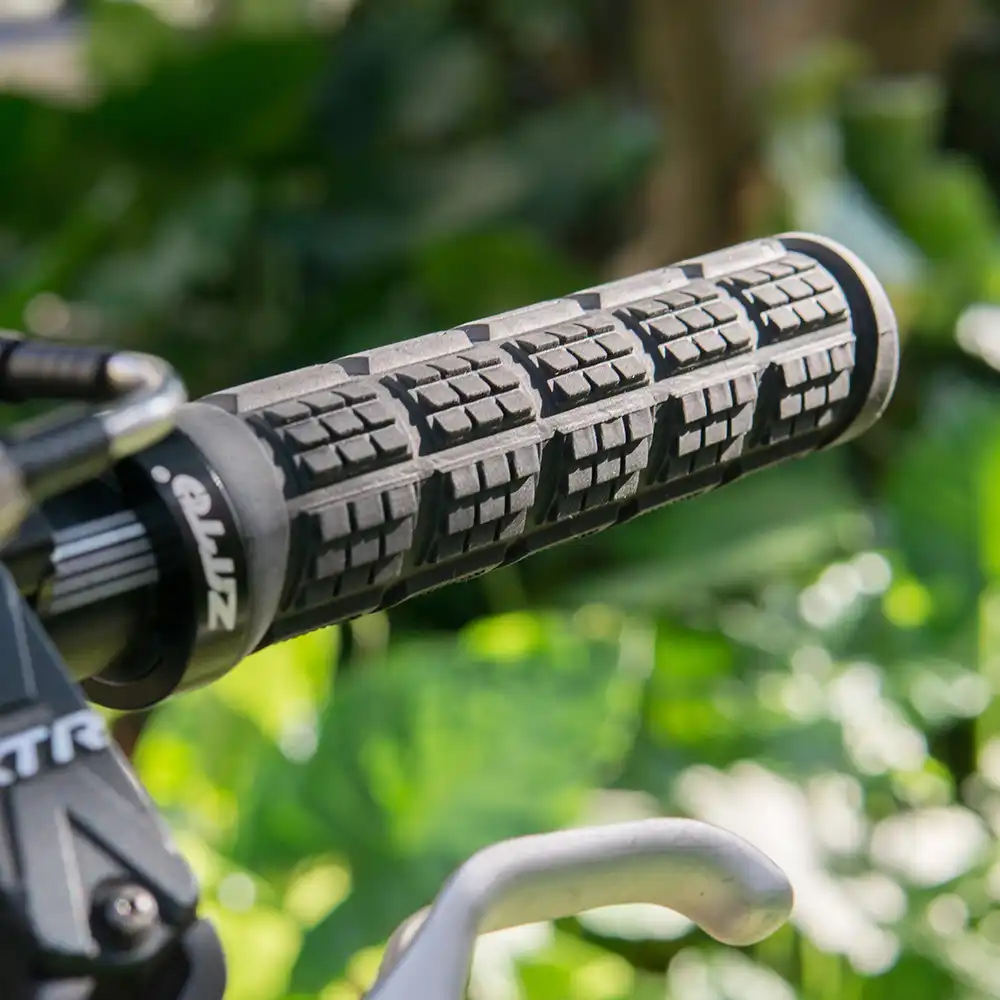 ZTTO Al Alloy/&Rubber Handlebar Grips BMX MTB Mountain Bike Lock on Bicycle Grips