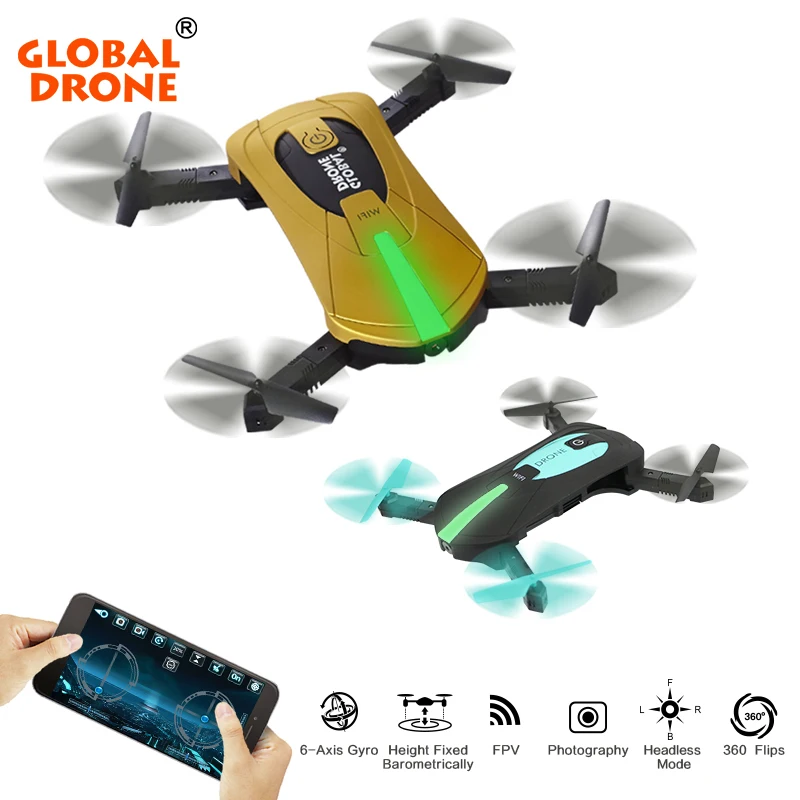 Global-Drone-GW018-Selfie-Drone-Fold-portable-Mini-Pocket-Drone-720P-Camera-Quadcopter-Rc-Helicopter-Toy (1)