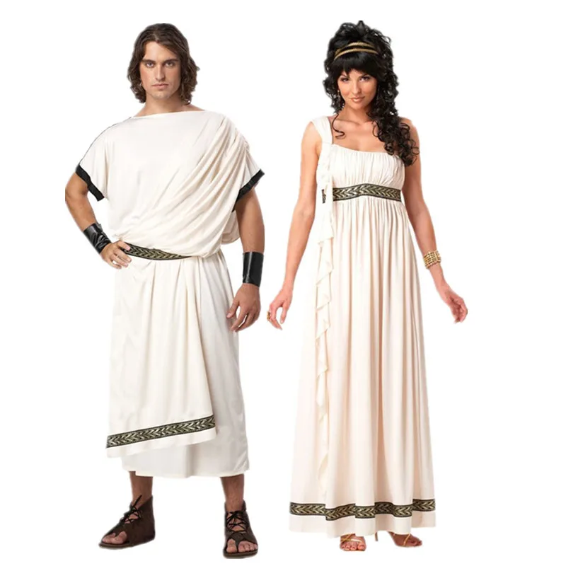 Purim Ladies Roman Princess Toga Fancy Dress Halloween Greek Olympic ...