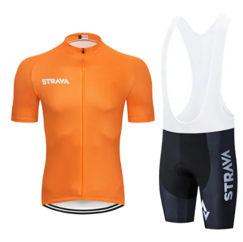 STRAVA Pro Велоспорт Kleding наборы велосипедная форма Zomer Mans Wielertrui Набор дорожный Fiets Джерси MTB fiets slijage - Цвет: Pic Color