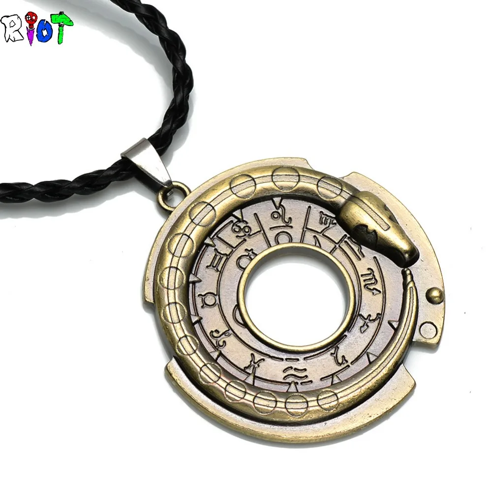 Assassins чокер с цепочкой ожерелье мужские ювелирные изделия Connor амулет винтажное ожерелье с подвеской мужские и женские вентиляторы подарочные игровые аксессуары
