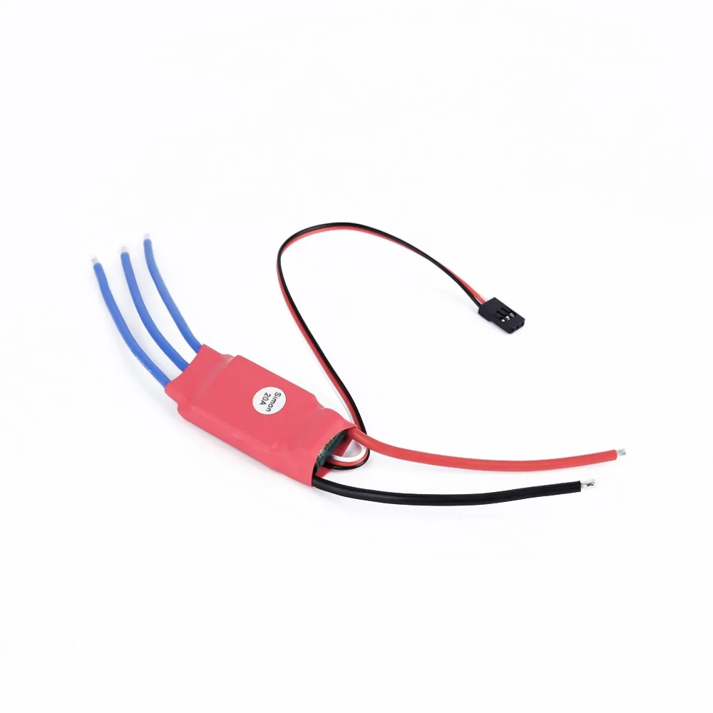 20AMP 20A SimonK прошивка бесщеточный ESC w/ 3A 5V BEC для RC Quad Multi Copter скидка новая