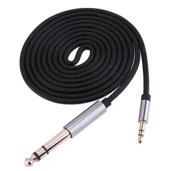 

Audio Cable Double 6.35mm Male Mono Jack to Stereo 3.5mm Jack Aux Cord 3.5mm to Dual 6.5mm Adapter Jack Wirefor iPad Laptop