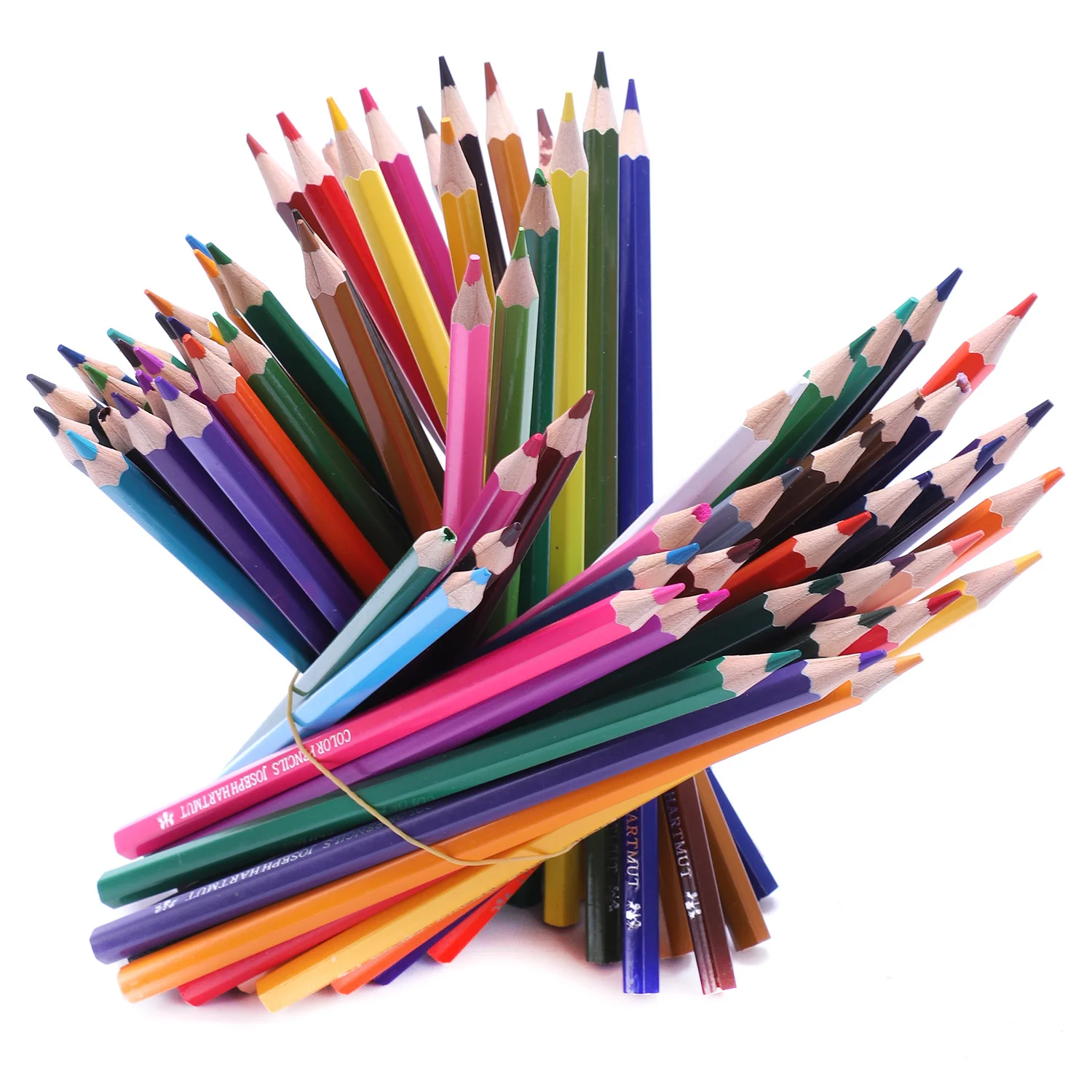 

hot-Yuesifu 72 pcs Color Pencils, Colored Pencils, Vibrant Colors, Pre-sharpened, Art Tools Gift for kids