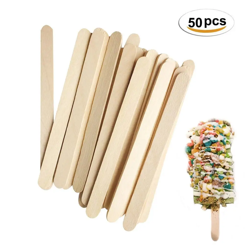 wooden ice lollies