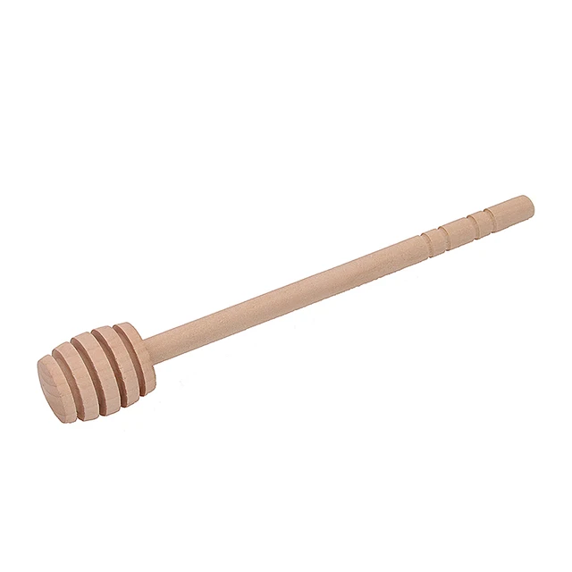 Dlkklb 1 Pc Mézes Keverő Bár Méhész Szerszámok Fa Fröccsenő Rudat Rúd Kalapács Kellékek - Image 2