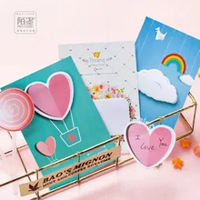 30 листов/lot творческий Lollipop любовь облако Тетрадь самоклеящиеся Блокнот Заметок Post-It Закладки Школа Офис поставка