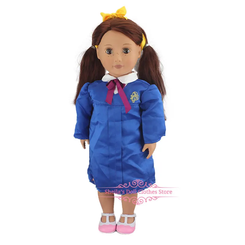 New Lovely Arrival Fashion Jean Skirt For 18 inch American Girl Doll Clothes,(Shoes are not included