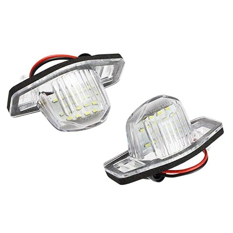 2х Бесплатная ошибка 18 1210 SMD светодиодные номерные знаки для Honda CR V подходит FR Jazz