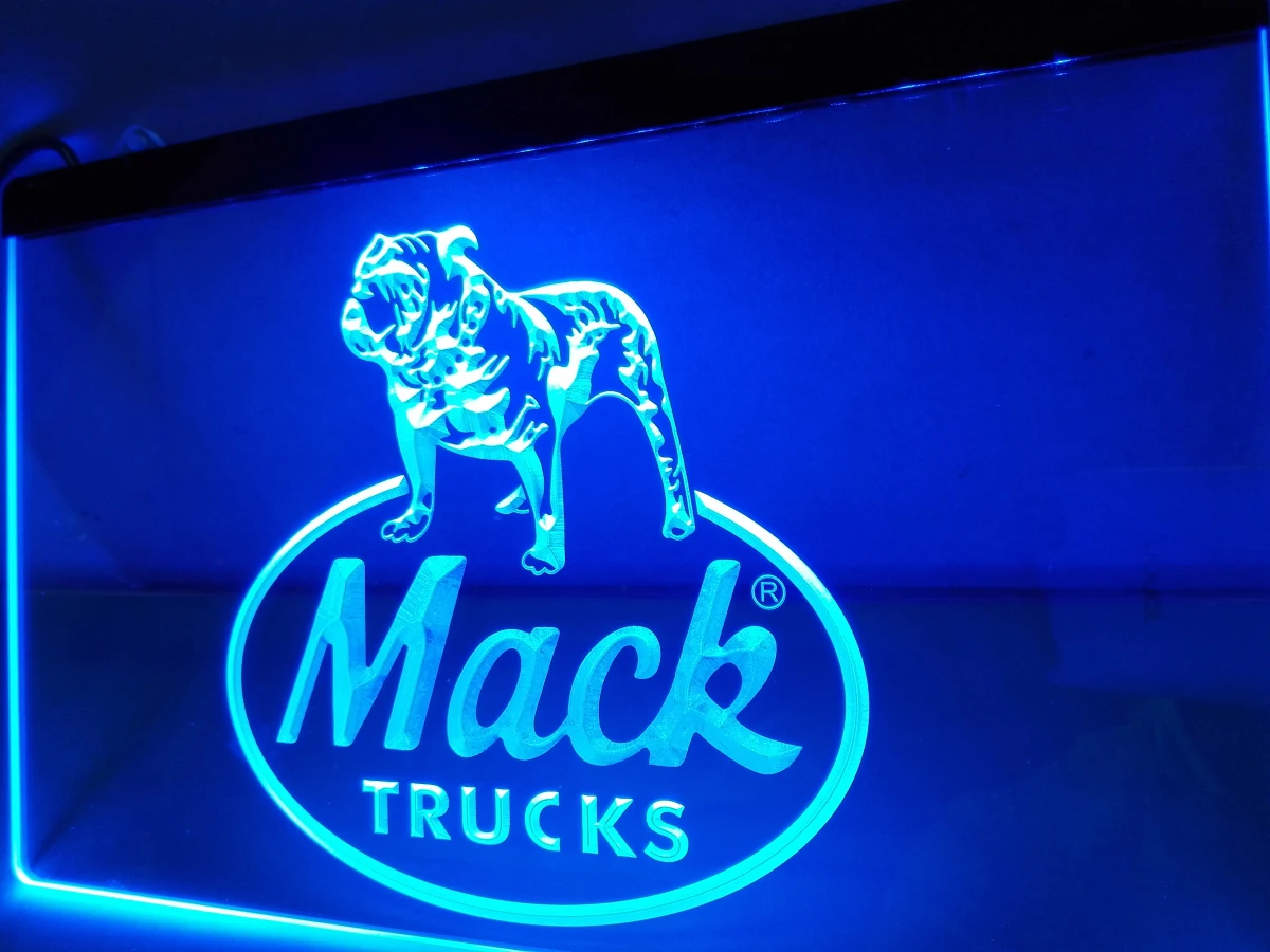 LG138 Mack Trucks LED Neon Light Sign hang sign home decor craftsin