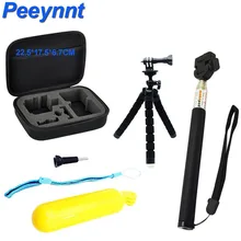 Peeynnt Acessórios Set para Gopro hero 6 Montagens Tripé para Go pro 5 4 3 EKEN SJCAM SJ4000 Monopé Selfie para Xiaomi Yi 4 K H9 H9R
